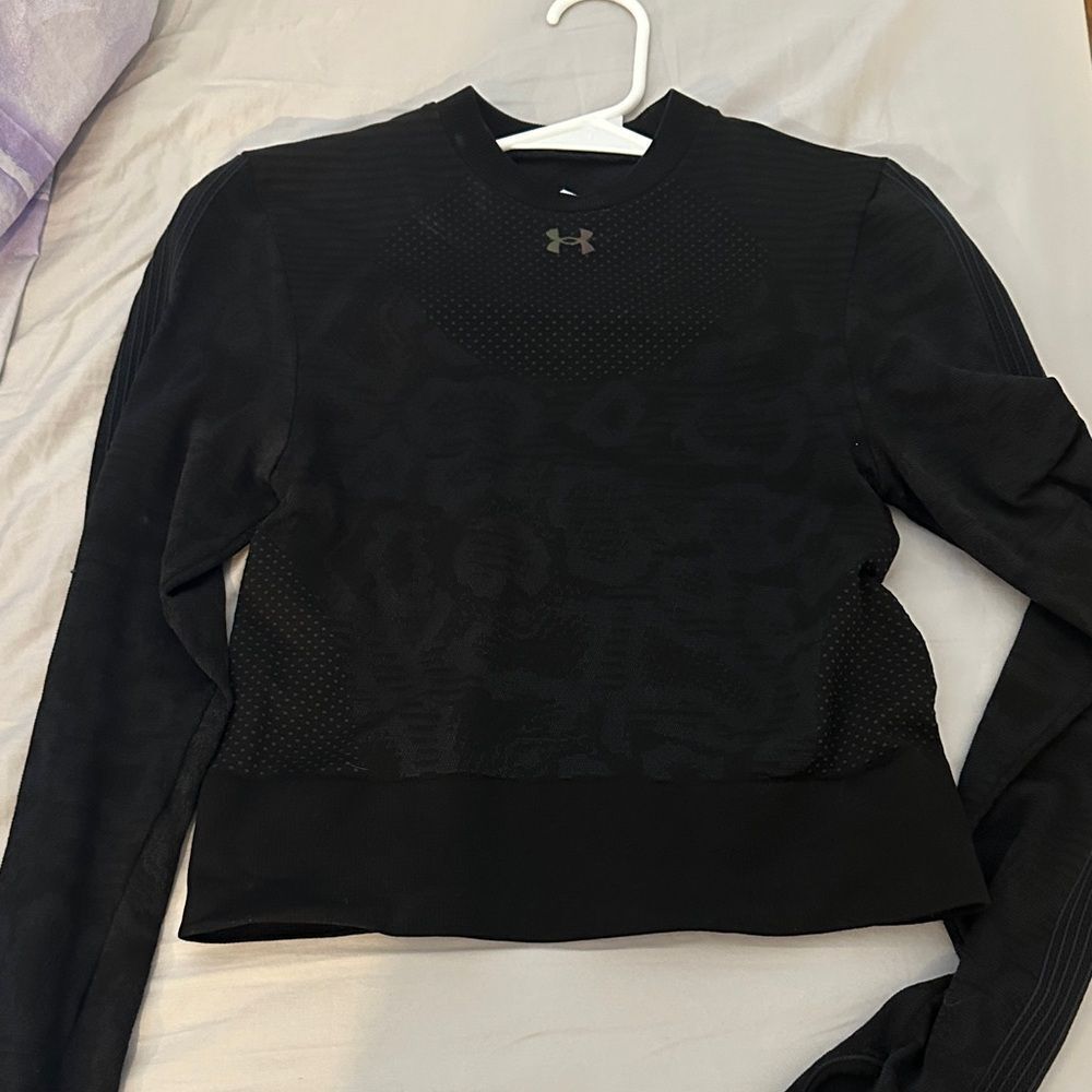 Under Armour Heat gear celliant long sleeve top Crop - Picture 2 of 8